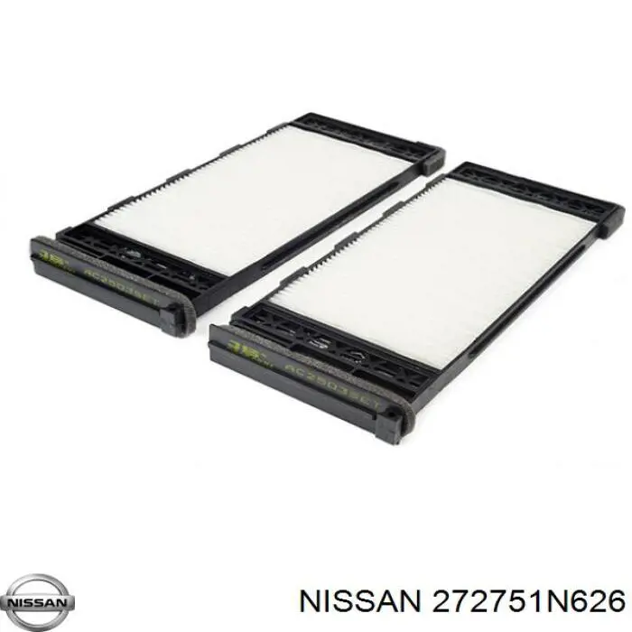 Фильтр воздушный отопителя Nissan/Infiniti 272751N626 цена, от 7.68 USD