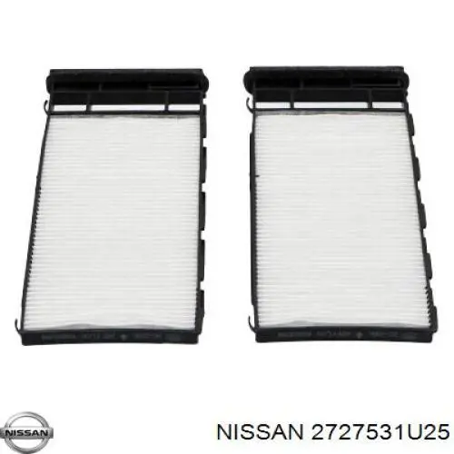 Купить 2727531U25 Nissan/Infiniti Фильтр салона угольный