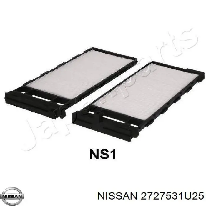 Фильтр воздушный отопителя Nissan/Infiniti 2727531U25 цена, от 7.06 USD