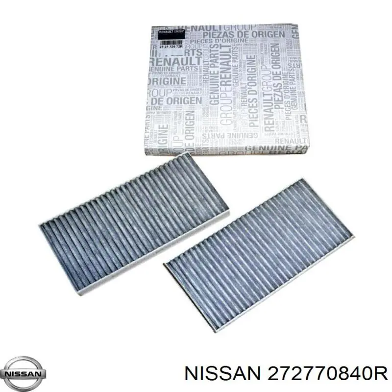 272770840R Nissan фильтр салона