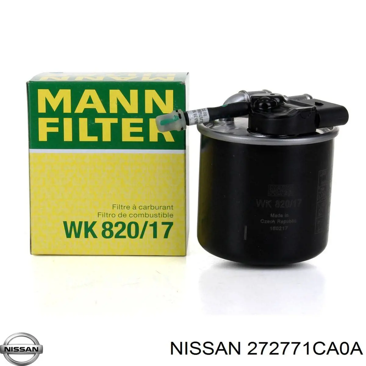 Фильтр воздушный отопителя Nissan/Infiniti 272771CA0A цена, от 8.61 USD