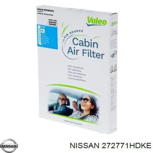 Купить 272771HDKE Nissan/Infiniti Фильтр салона угольный