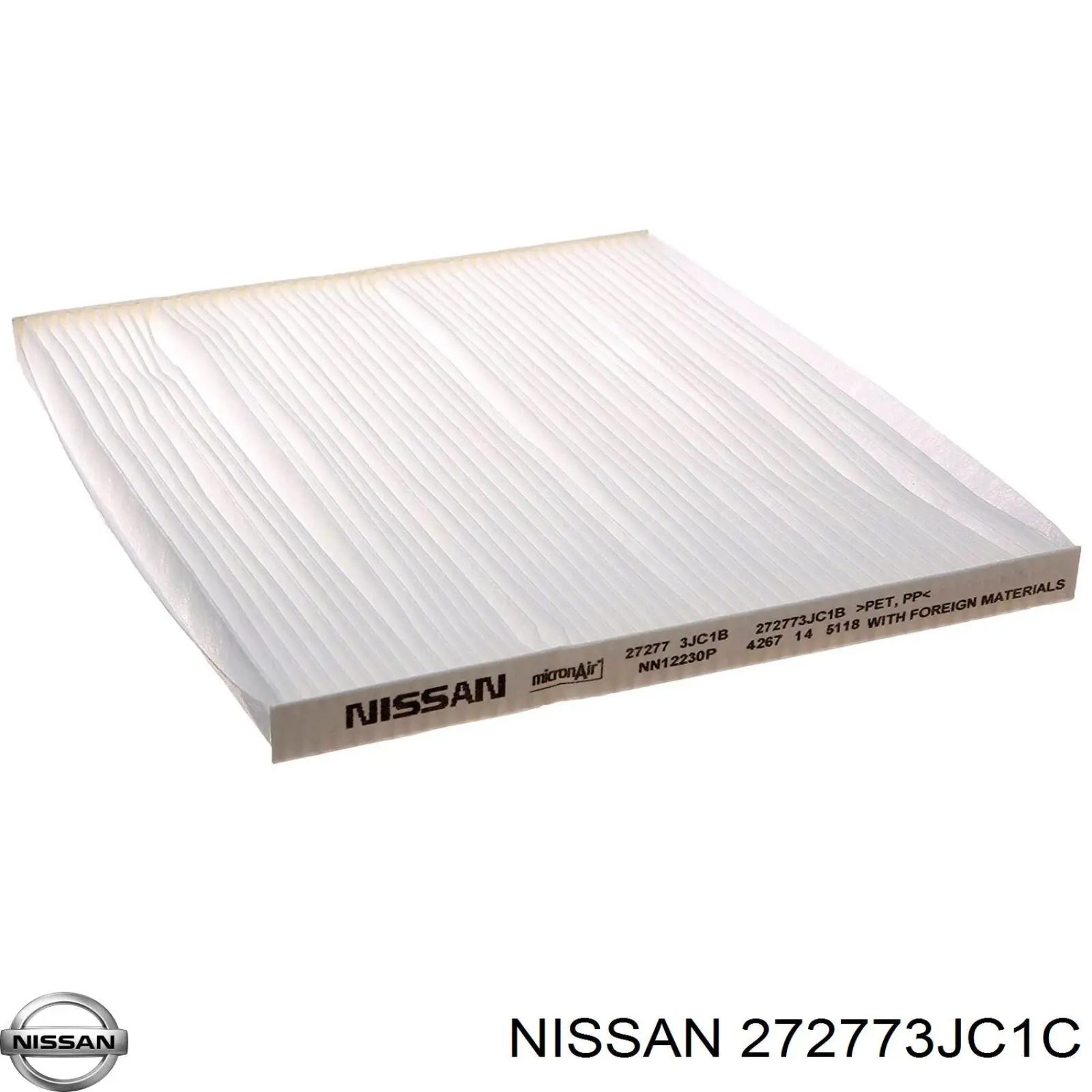 272773JC1C Nissan фильтр салона