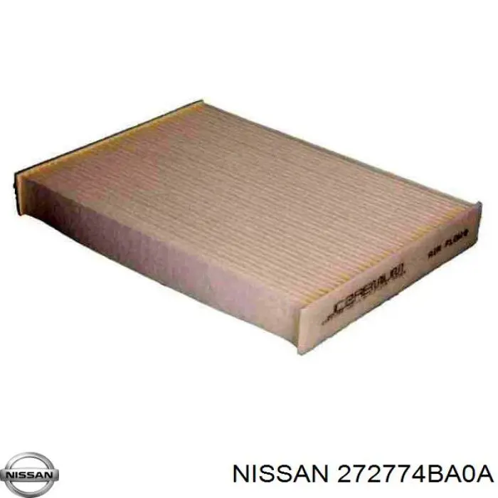 Купить 272774BA0A Nissan/Infiniti Фильтр салона угольный