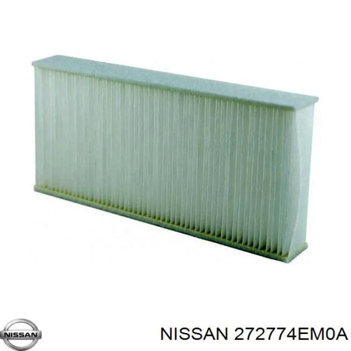 Фильтр воздушный отопителя Nissan/Infiniti 272774EM0A цена, от 6.18 USD