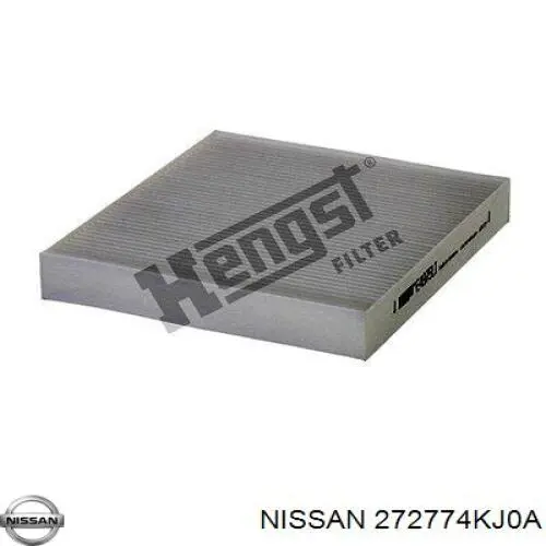 Купить 272774KJ0A Nissan/Infiniti Фильтр салона угольный