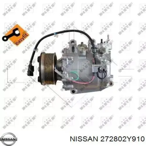 Купить 272802Y910 Nissan/Infiniti Радиатор кондиционера салонный, испаритель