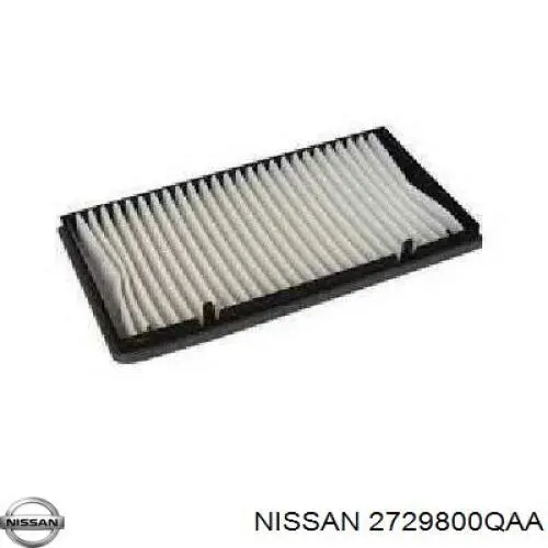 2729800QAA Nissan/Infiniti Внутрисалонный фильтр