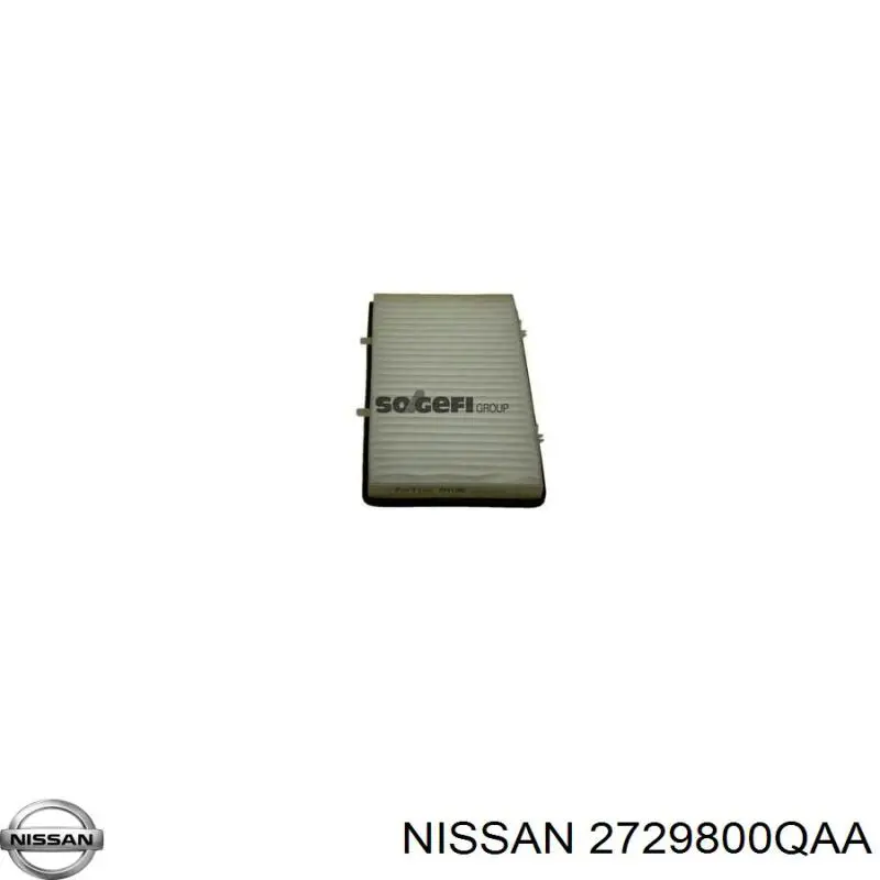 Купить 2729800QAA Nissan/Infiniti Фильтр салона угольный