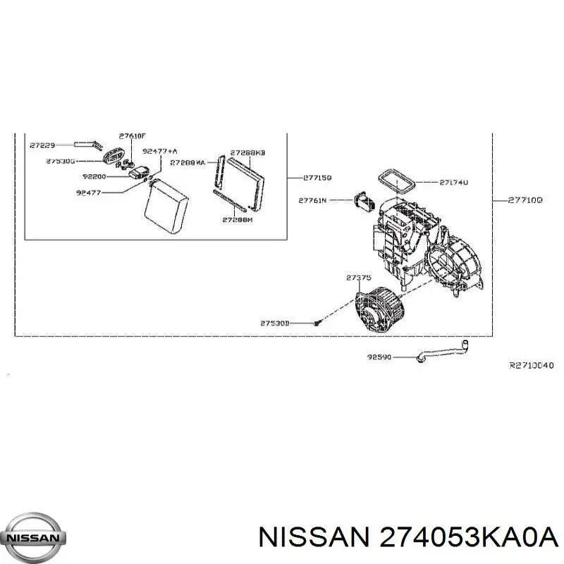 274053KA0A Nissan/Infiniti 