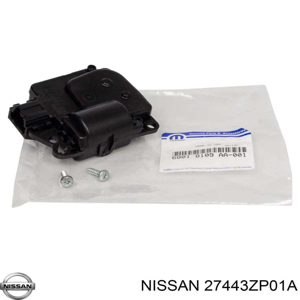 Мотор заслонки печки Nissan/Infiniti 27443ZP01A цена, от 19.89 USD