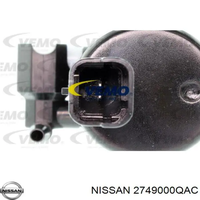 2749000QAC Nissan/Infiniti Мотор омывателя лобового стекла