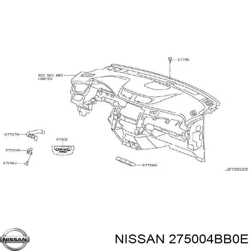 275004BB0B Nissan/Infiniti 