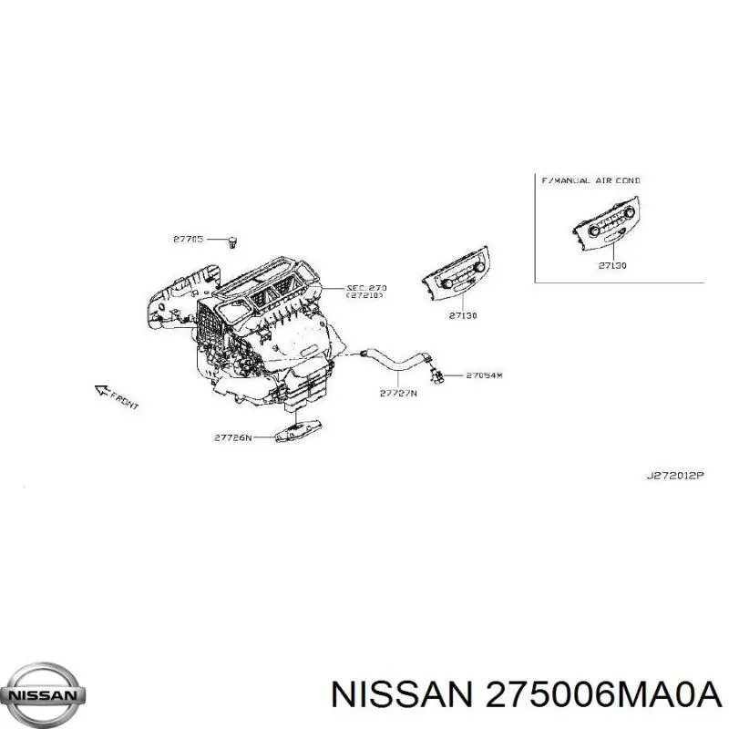  275006MA0A Nissan