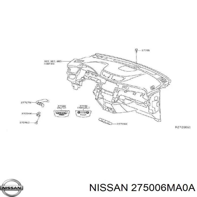 275006MA0A Nissan/Infiniti 