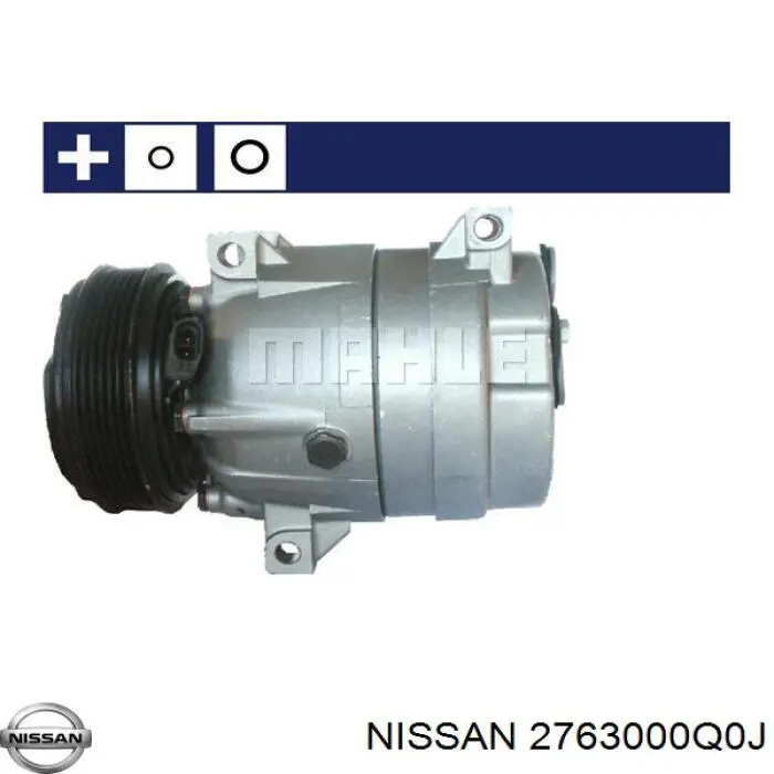 2763000Q0J Nissan компрессор кондиционера
