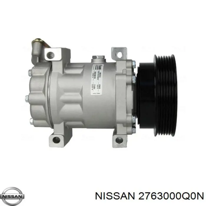 2763000Q0N Nissan compressor de aparelho de ar condicionado