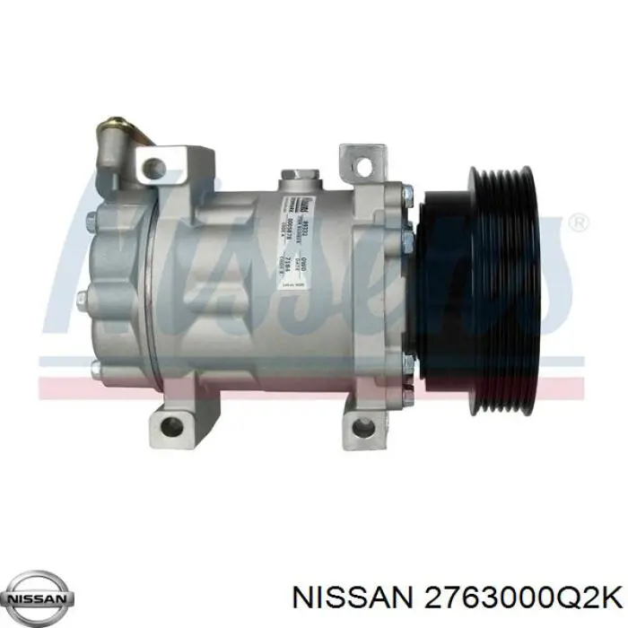 Компрессор кондиционера 2763000Q2K Nissan/Infiniti