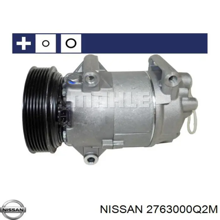 2763000Q2M Nissan compressor de aparelho de ar condicionado