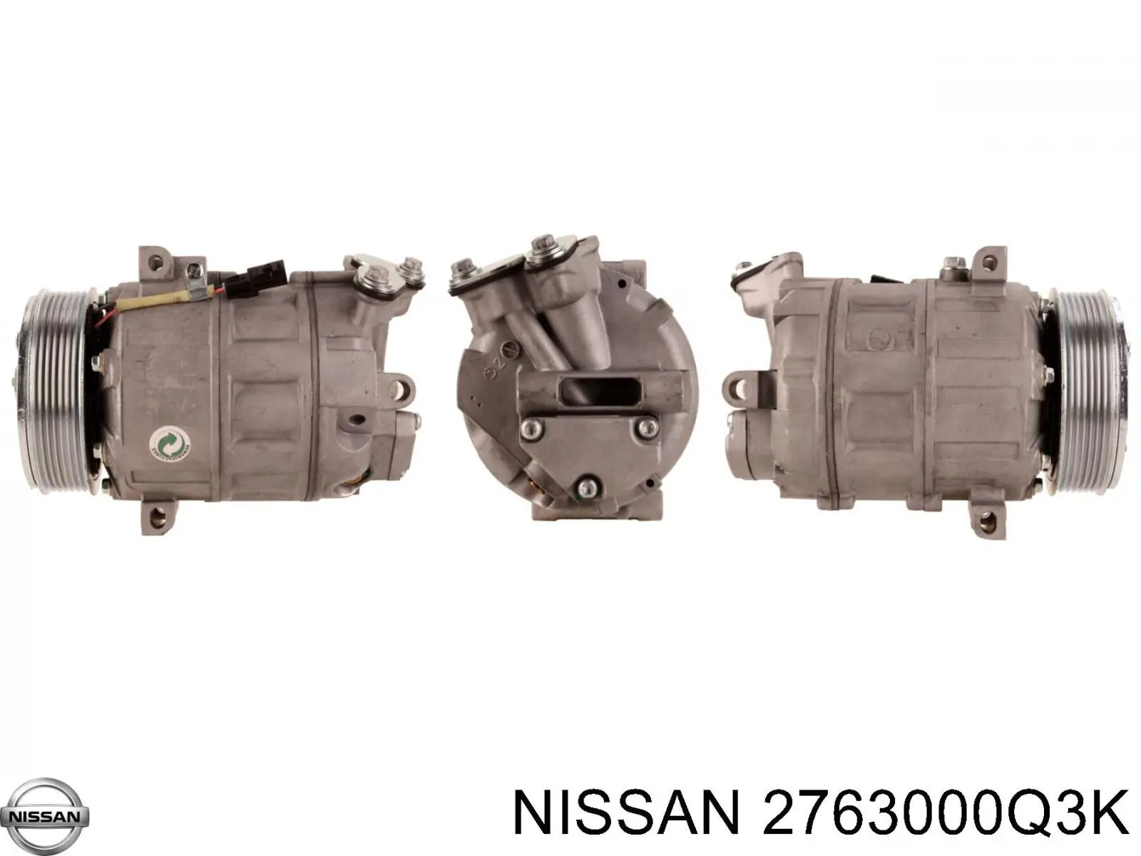 Компрессор кондиционера 2763000Q3K Nissan