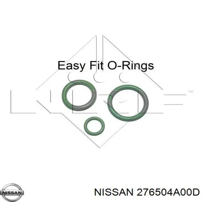 Купить 276504A00D Nissan/Infiniti Радиатор системы охлаждения кондиционера