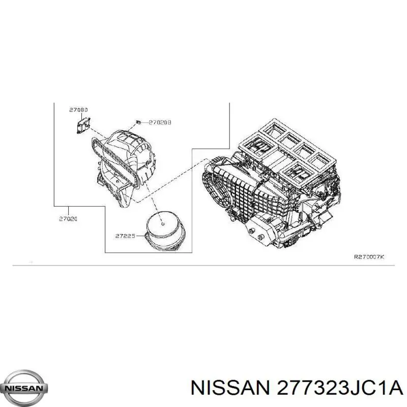  277323JC1A Nissan/Infiniti