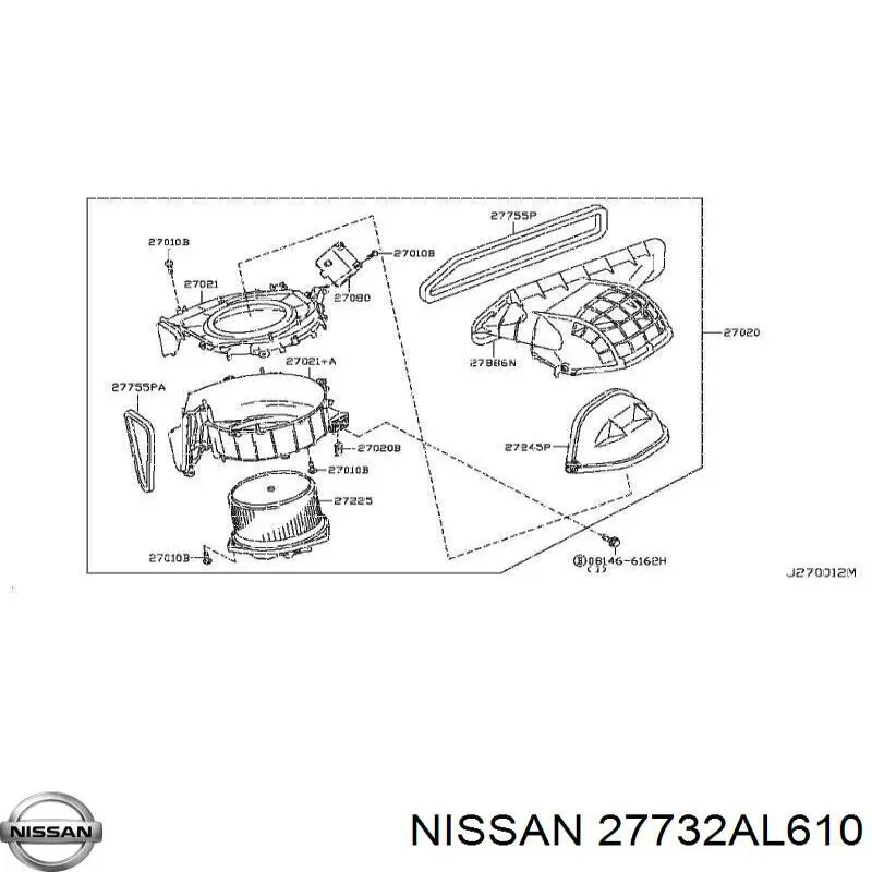  27732AL610 Nissan