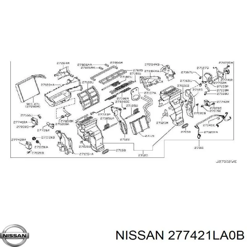  Nissan/Infiniti 277421LA0B цена, от 45.48 USD