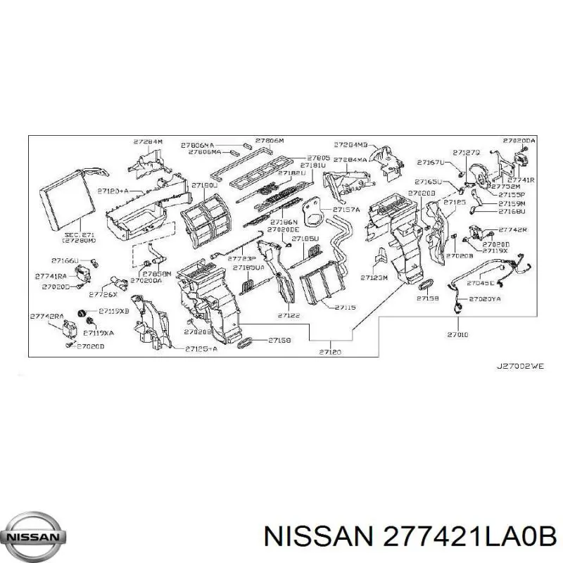 277421LA0B Nissan/Infiniti 