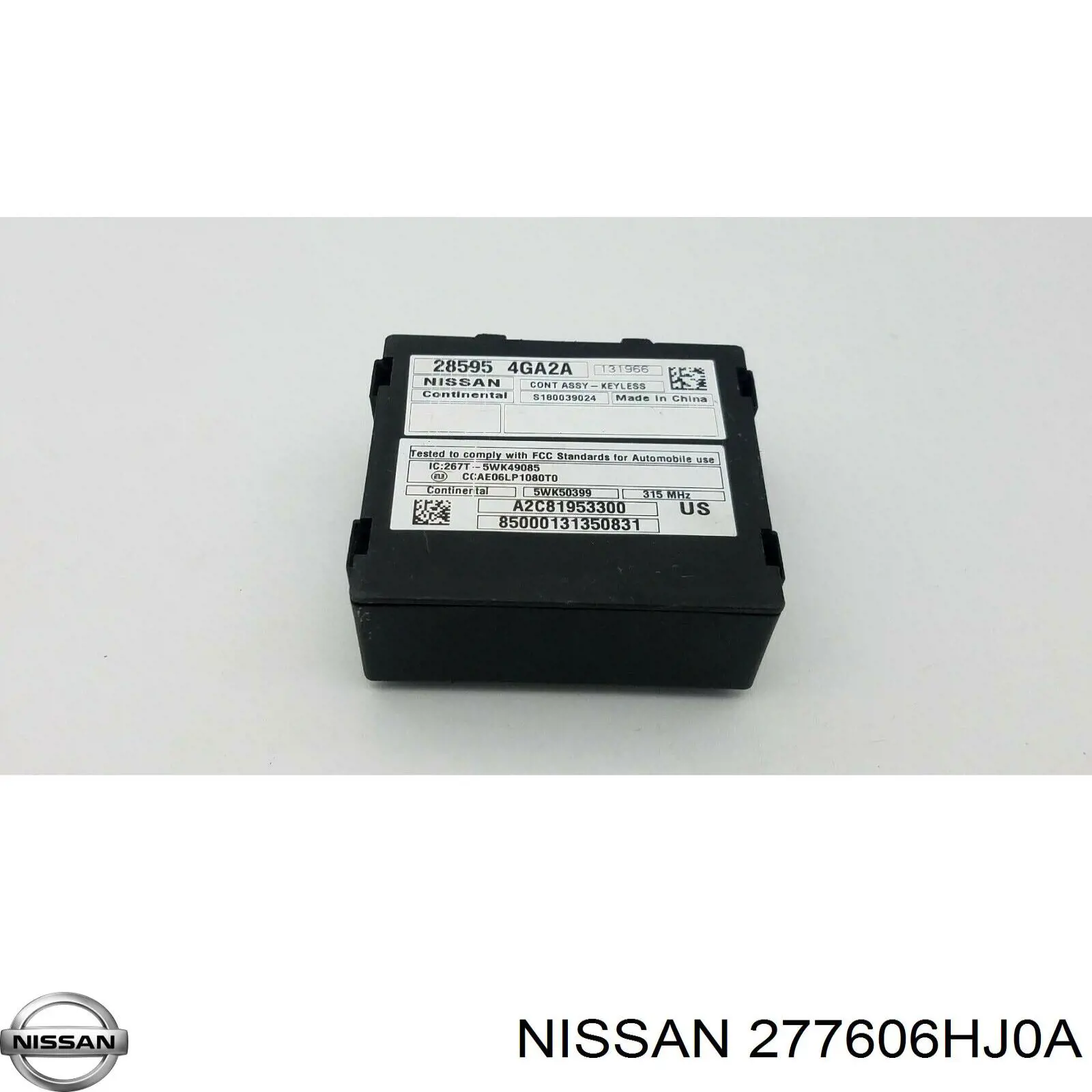  277606HJ0A Nissan