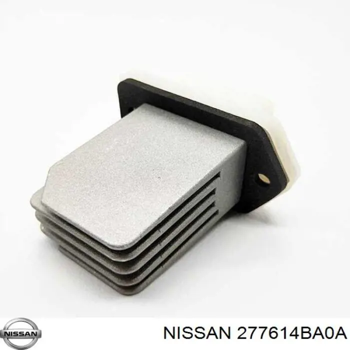 Резистор (сопротивление) вентилятора печки (отопителя салона) Nissan 277614BA0A