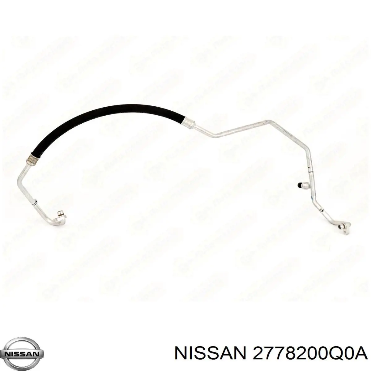 2778200Q0A Nissan mangueira de aparelho de ar condicionado, desde o compressor até o radiador