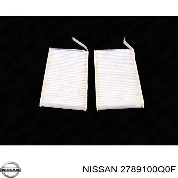 Купить 2789100Q0F Nissan/Infiniti Фильтр салона угольный