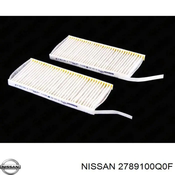 Filtro de habitáculo 2789100Q0F Nissan