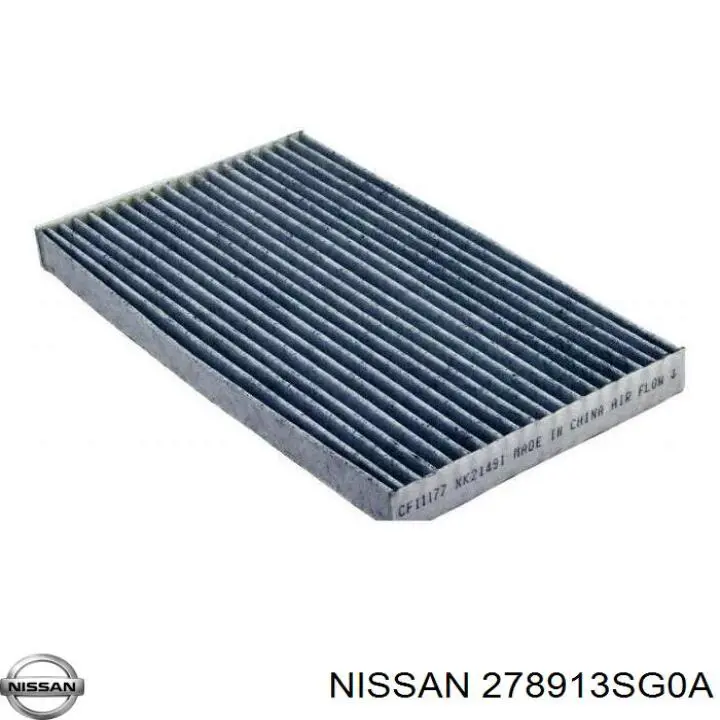 278913SG0A Nissan/Infiniti Внутрисалонный фильтр