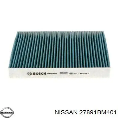 Купить 27891BM401 Nissan/Infiniti Фильтр салона угольный