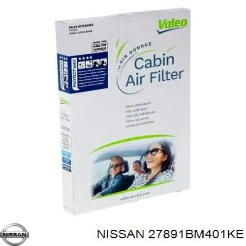 Filtro de salão Nissan/Infiniti 27891BM401KE preço, a partir de 13,01 USD