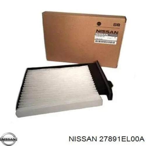Фильтр воздушный отопителя Nissan/Infiniti 27891EL00A цена, от 3.98 USD