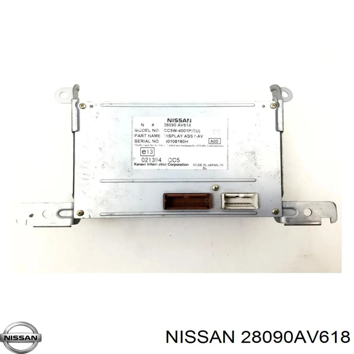 Дисплей многофункциональный Nissan/Infiniti 28090AV618 цена, от 38.14 USD
