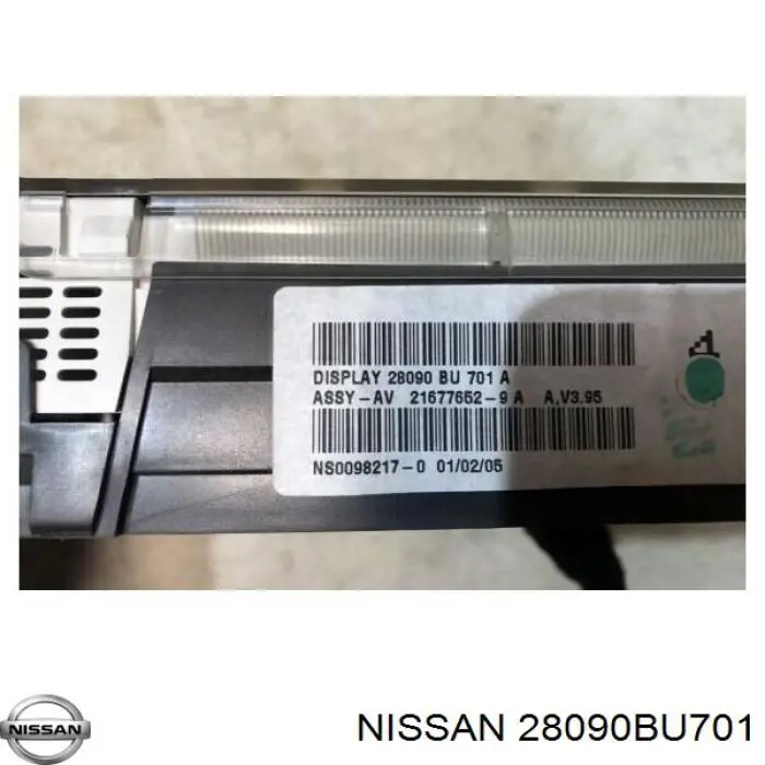 Купить 28090BU701 Nissan/Infiniti Дисплей многофункциональный