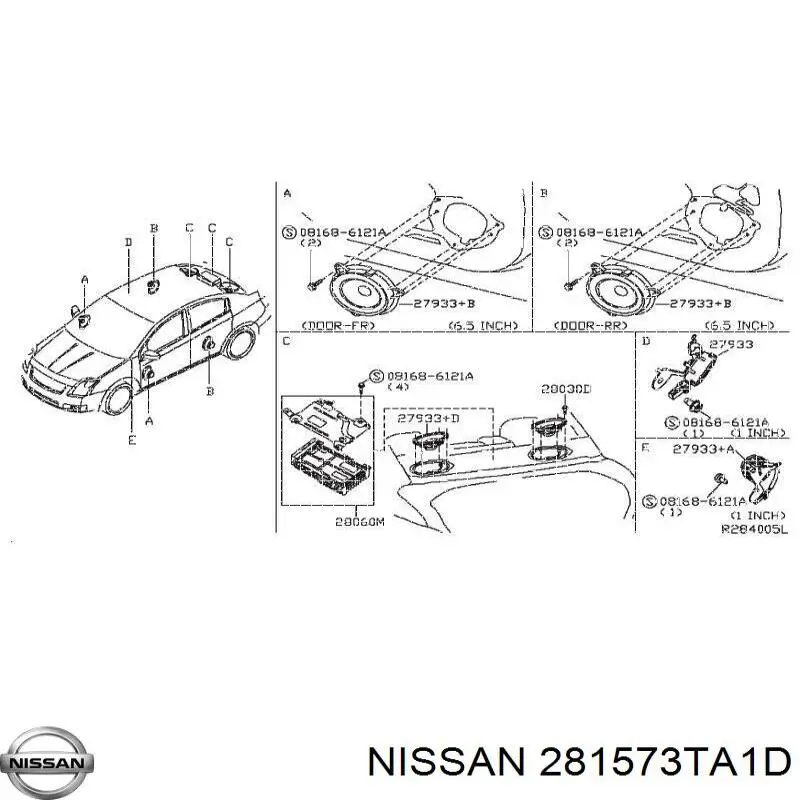 281573TA1D Nissan/Infiniti 