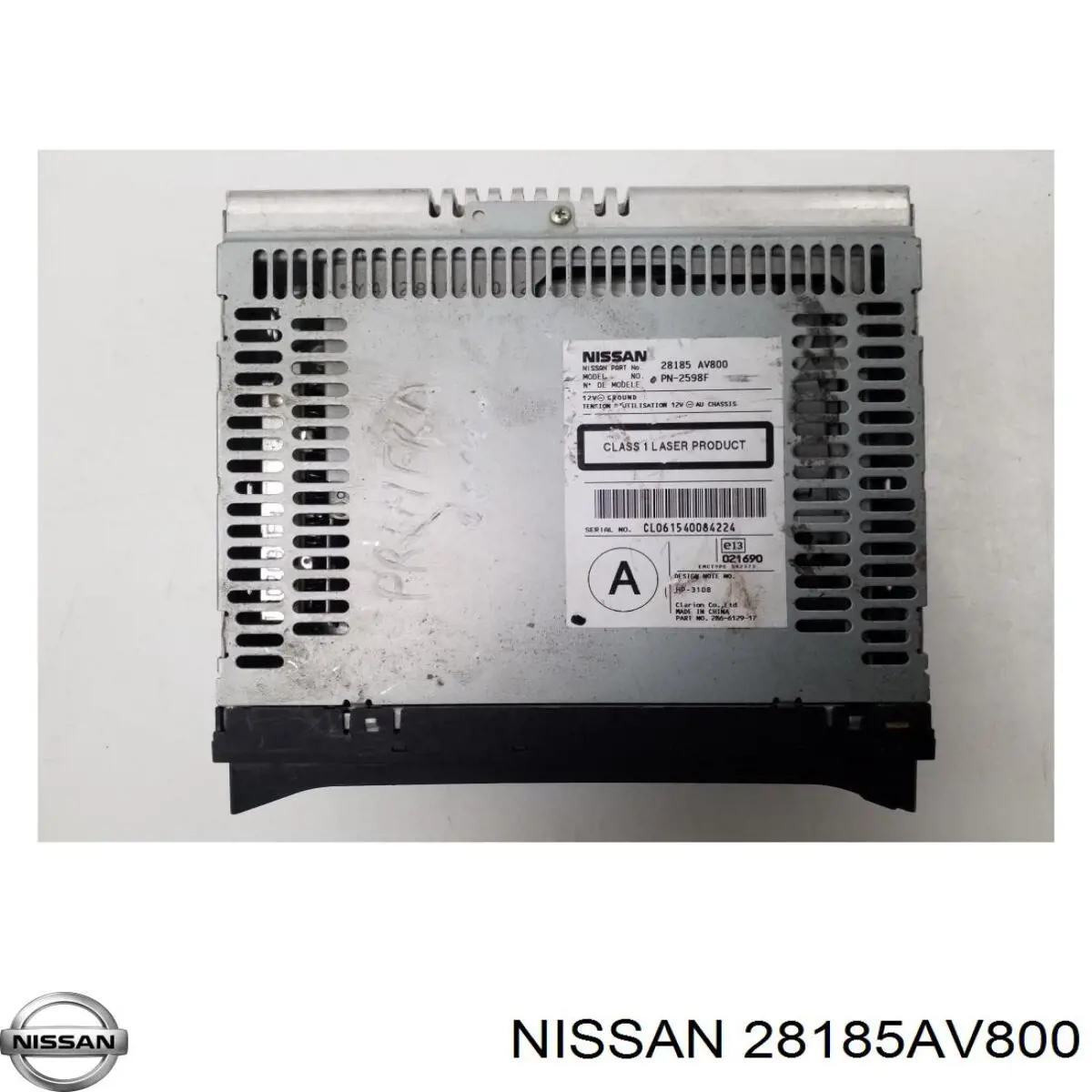 Магнитола (радио AM/FM) Nissan/Infiniti 28185AV800 цена, от 21.16 USD