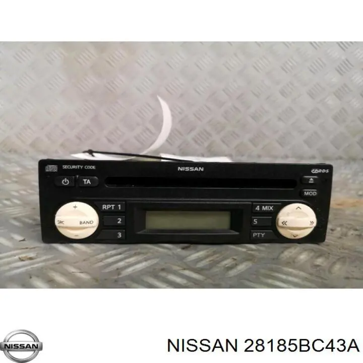 Купить 28185BC43A Nissan/Infiniti Заводская магнитола