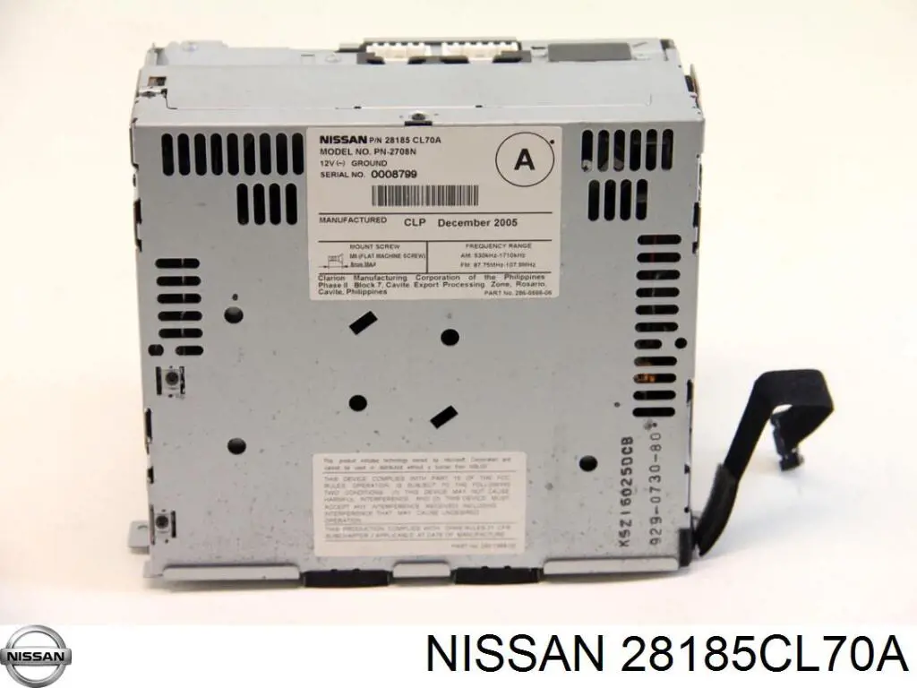 Купить 28185CL70A Nissan/Infiniti Заводская магнитола