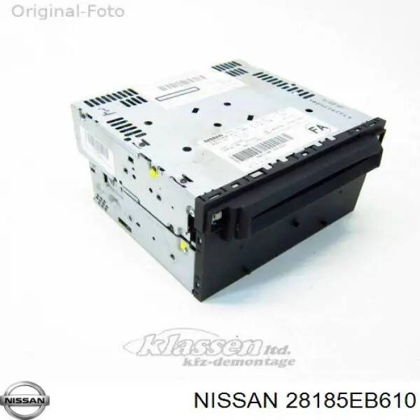 Aparelhagem de som (rádio AM/FM) para Nissan Navara (D40M)