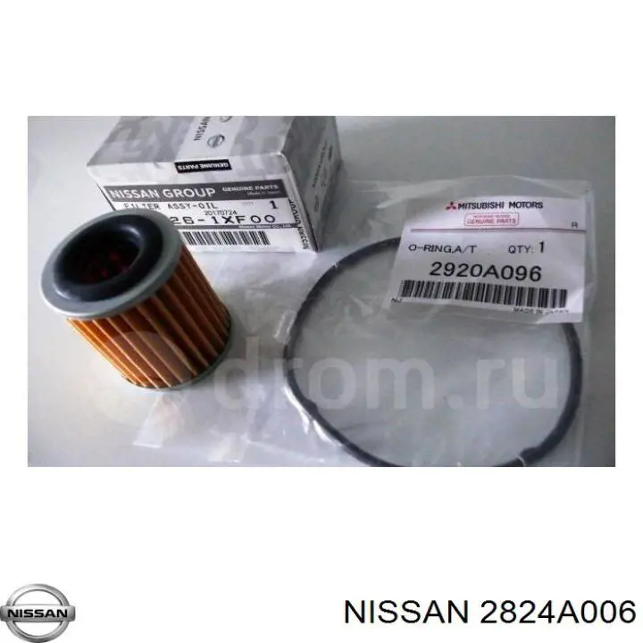 2824A006 Nissan filtro da caixa automática de mudança