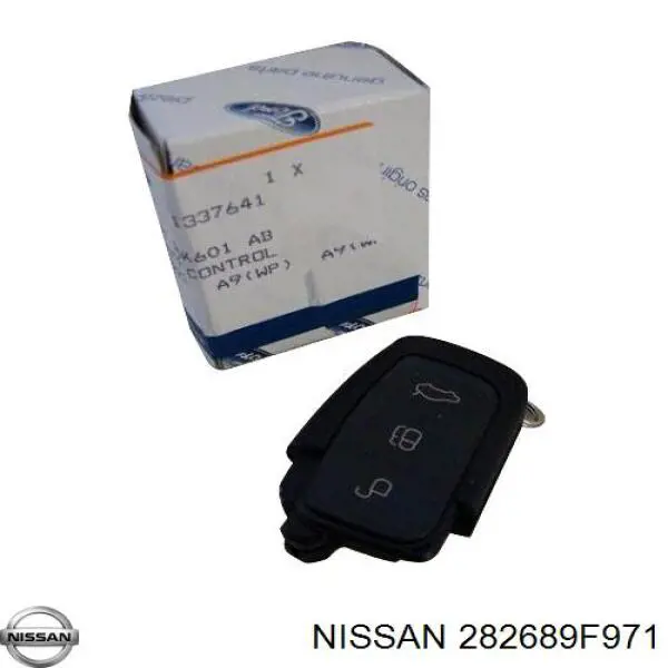 Брелок управления сигнализацией на Nissan Terrano II 