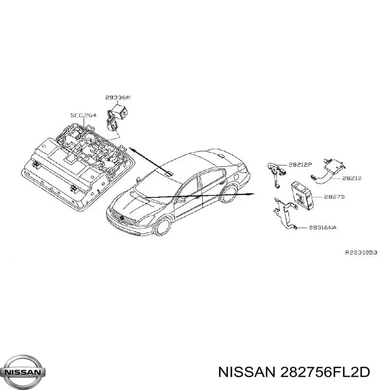  282756FL2D Nissan