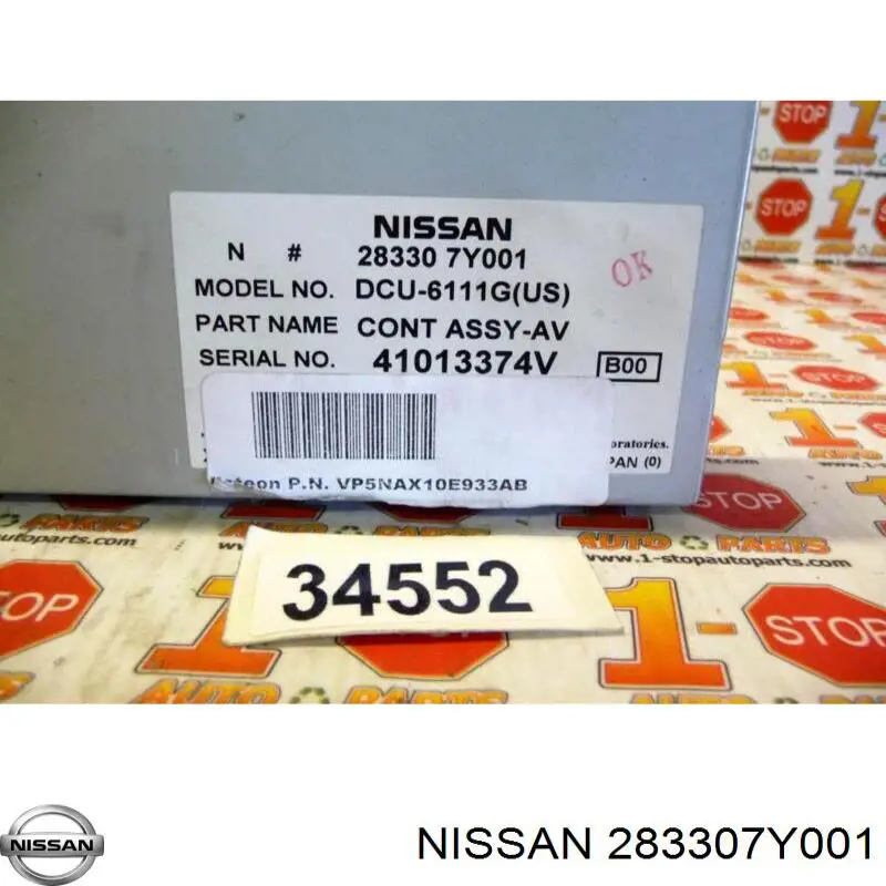  283307Y001 Nissan/Infiniti