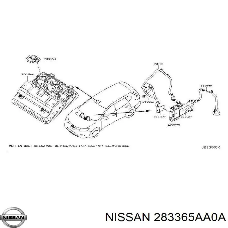  Nissan/Infiniti 283365AA0A цена, от 12.04 USD